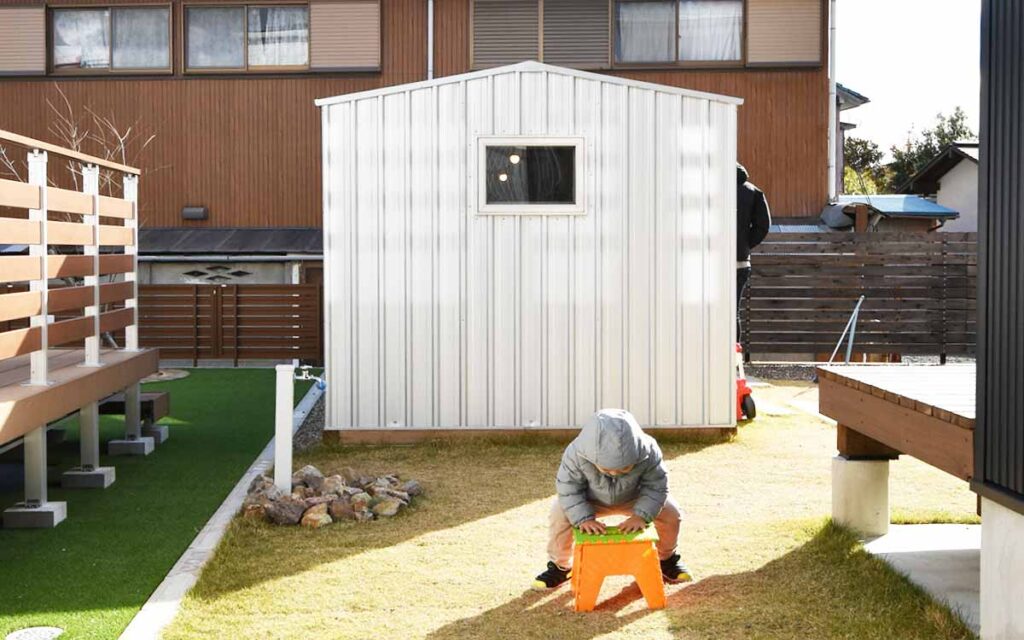 おしゃれな物置