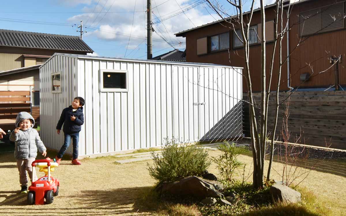 おしゃれな物置