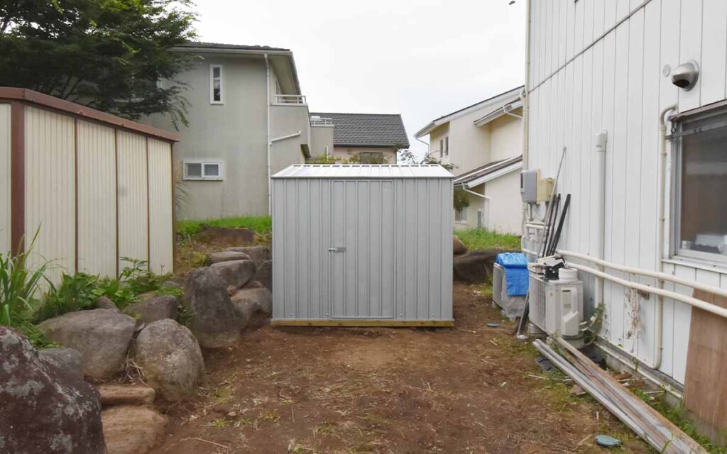 おしゃれな物置