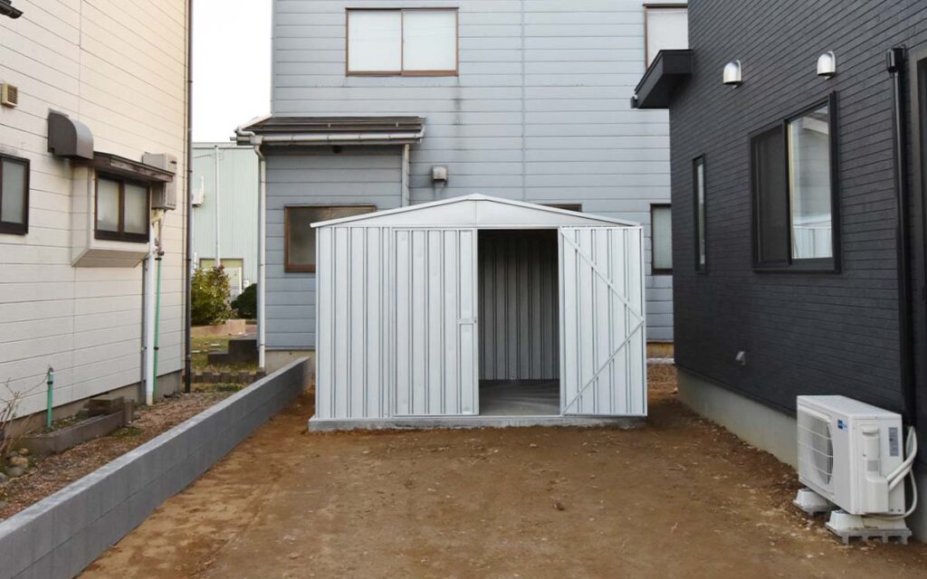 おしゃれな物置