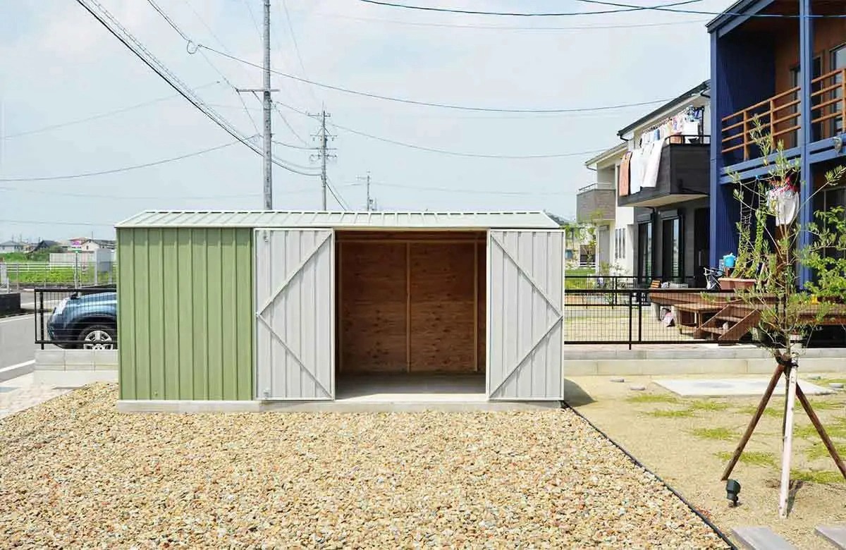 ユーロ物置®で作る、シンプルな暮らし。