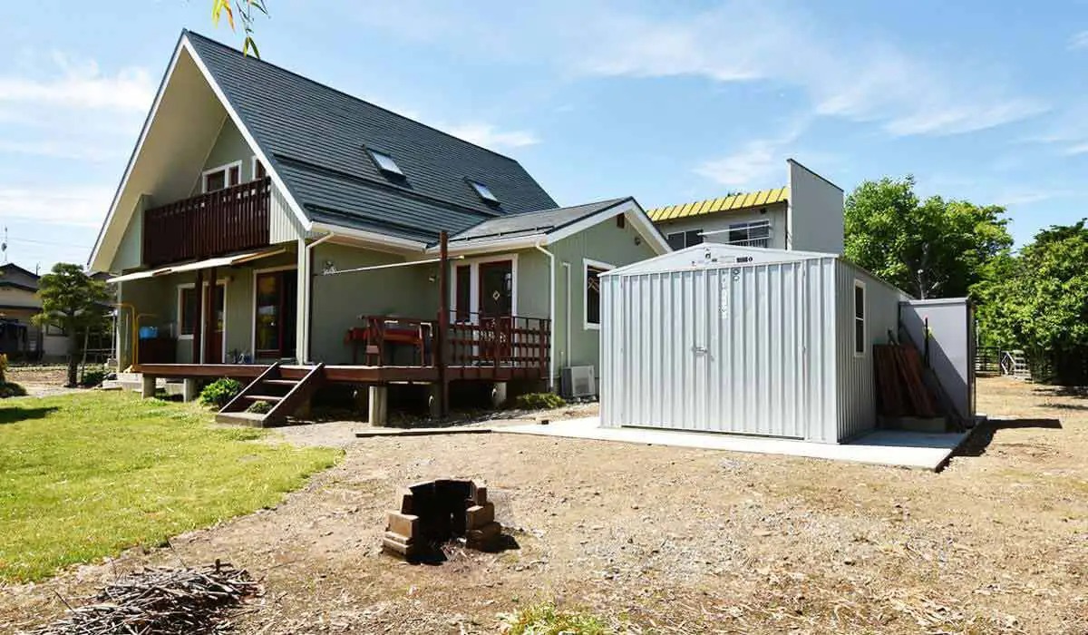 シンプルデザイン×可変性のある大型ユーロ物置®︎