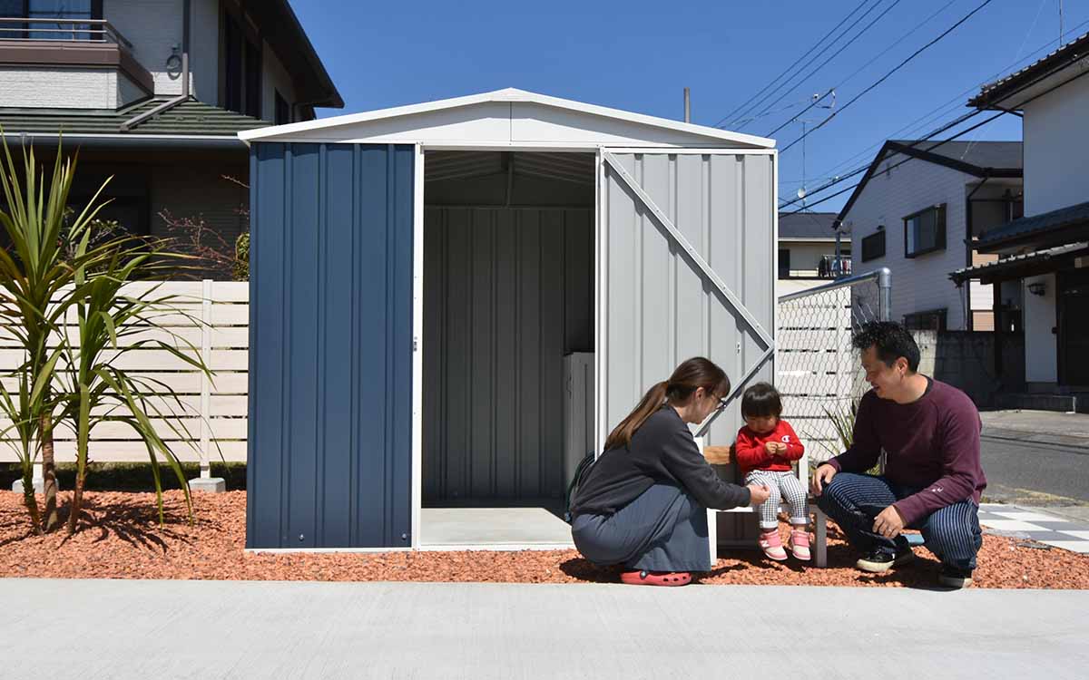 家族が喜ぶ！便利で楽しい屋外収納をおしゃれな物置で叶えよう