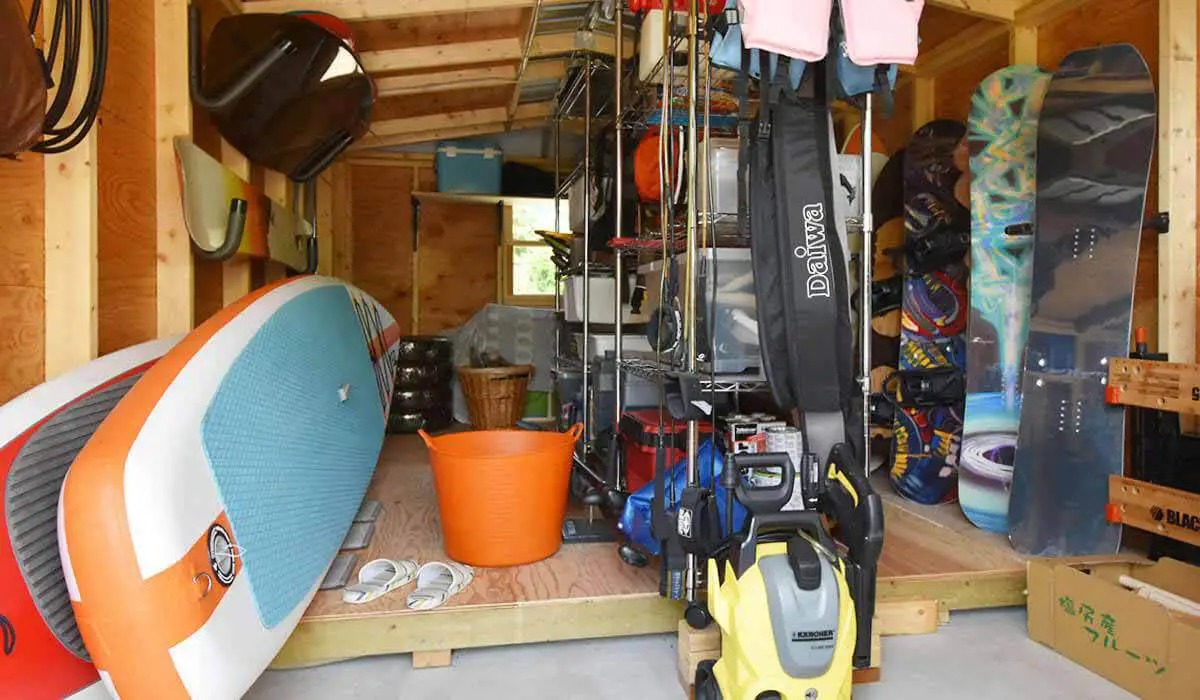 ユーロ物置®︎で釣り道具のお手入れからお洒落に保管まで