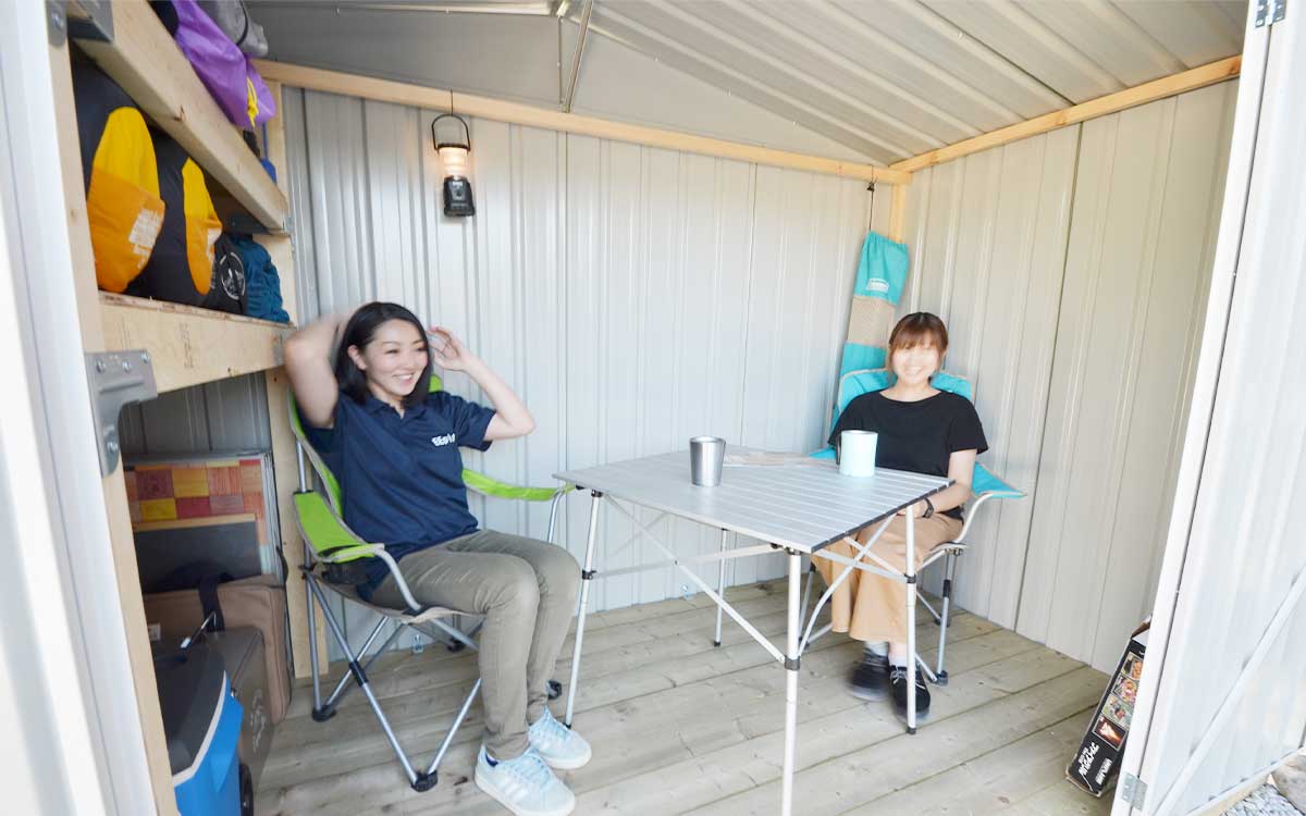 ユーロ物置®️でアウトドアをもっと快適に楽しもう！