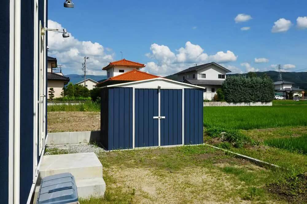 庭,物置,
