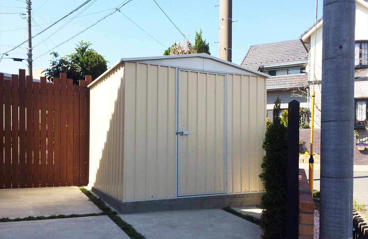 【埼玉県】ユーロ物置®2322F1を施工しました