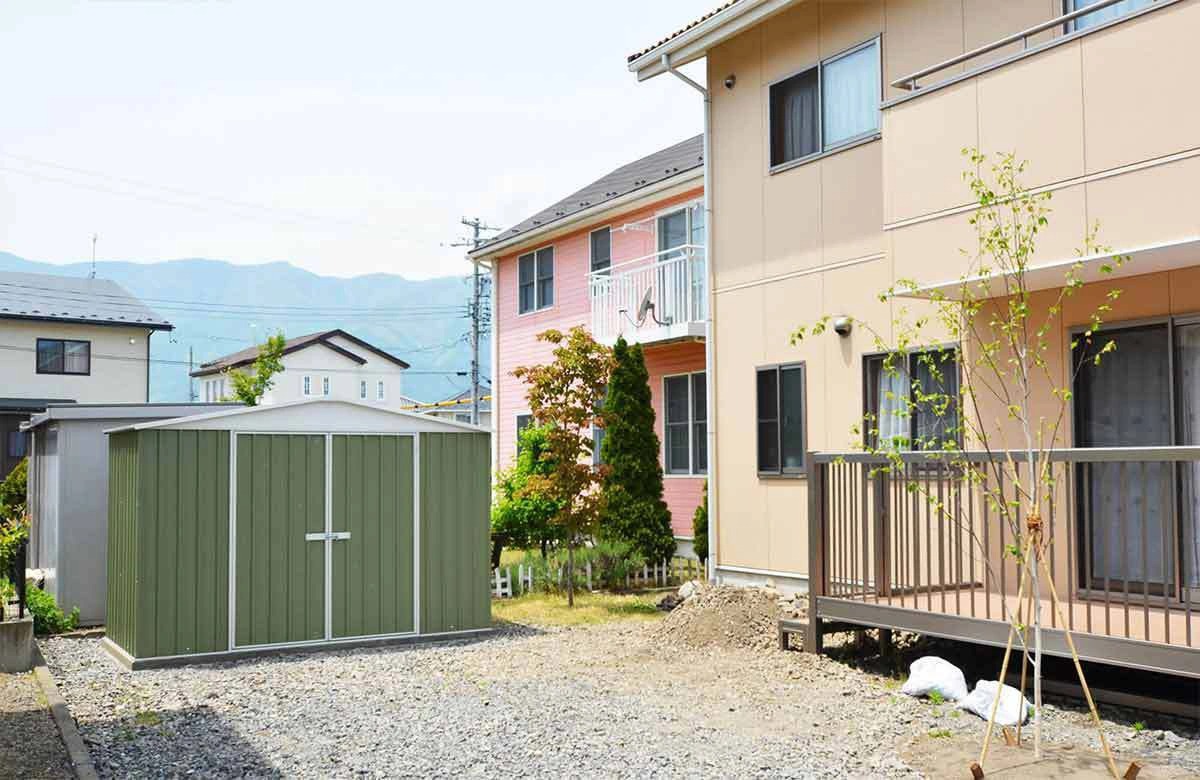 【長野県】ユーロ物置®3014F2を施工しました