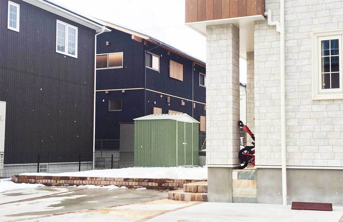 【宮城県】ユーロ物置®3014F2を施工しました