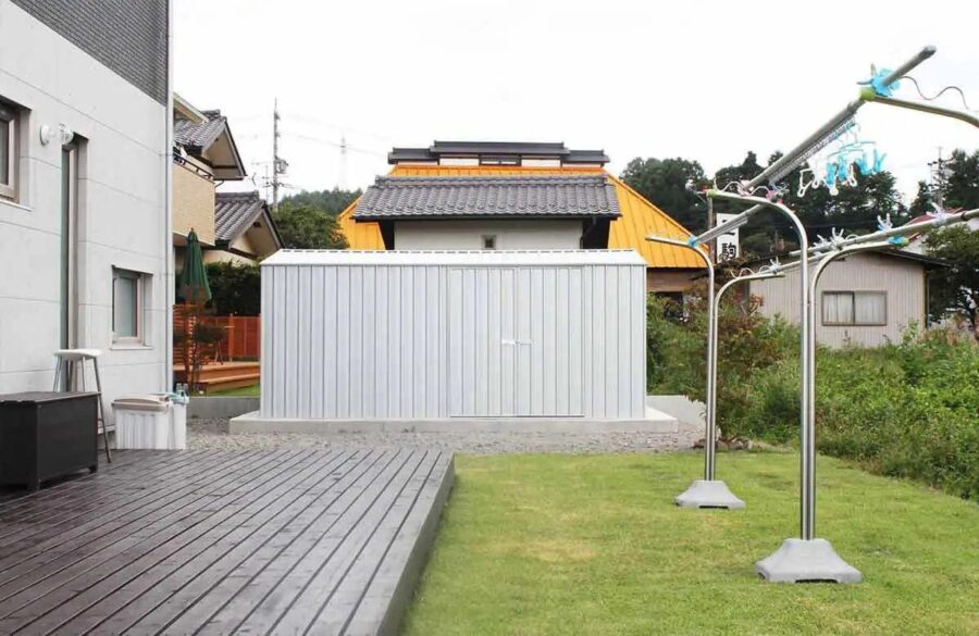 【長野県】ユーロ物置®4530WK2を施工しました