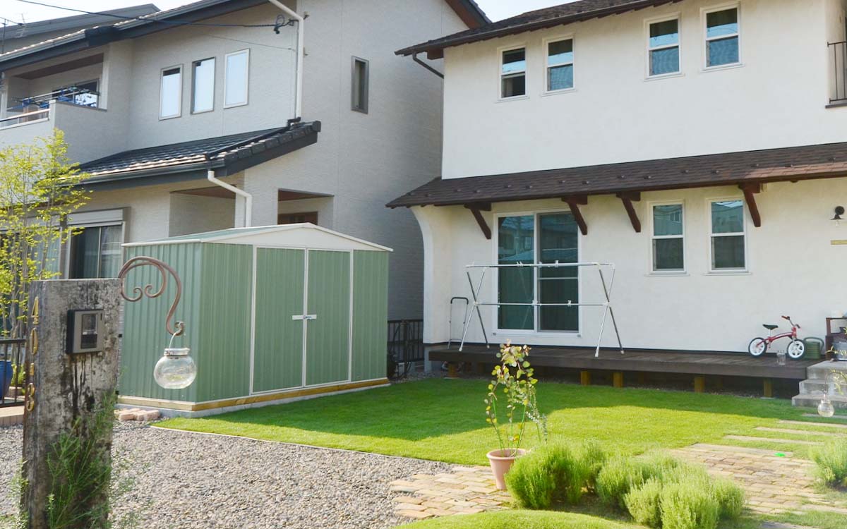 おしゃれさ抜群！三角屋根がかわいい物置の魅力17選