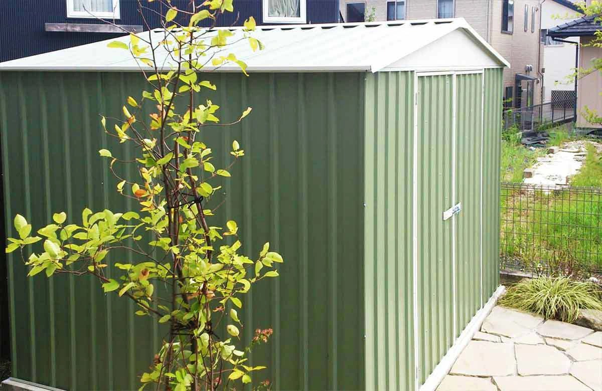 【岐阜県】ユーロ物置®3022F2を施工しました