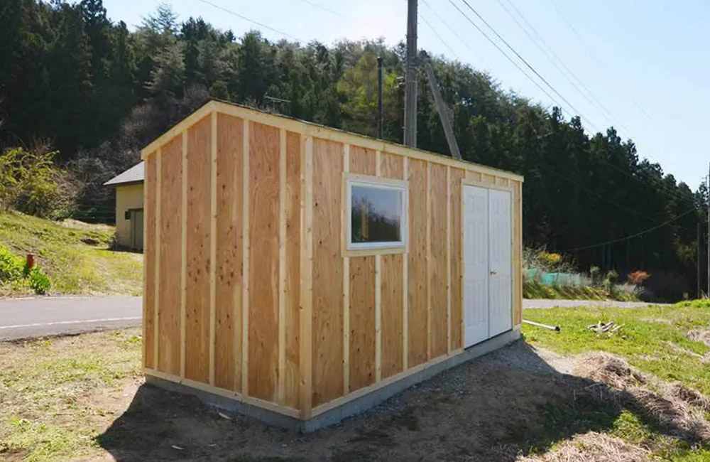 木の小屋