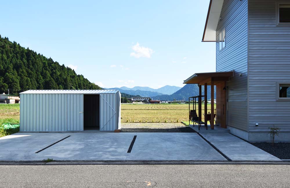 おしゃれな物置