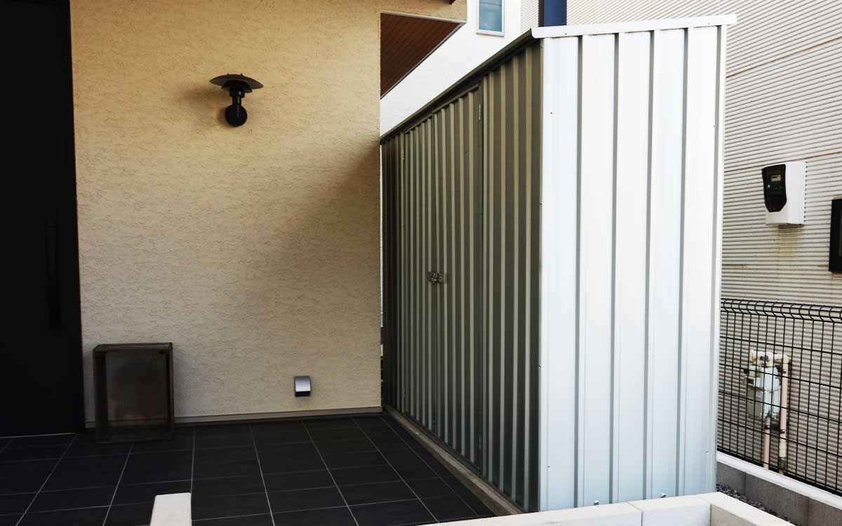 千葉県でユーロ物置®の施工がありました